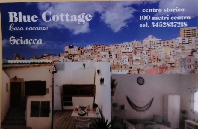 Blue Cottage Monolocale Centro Sciacca Exteriér fotografie
